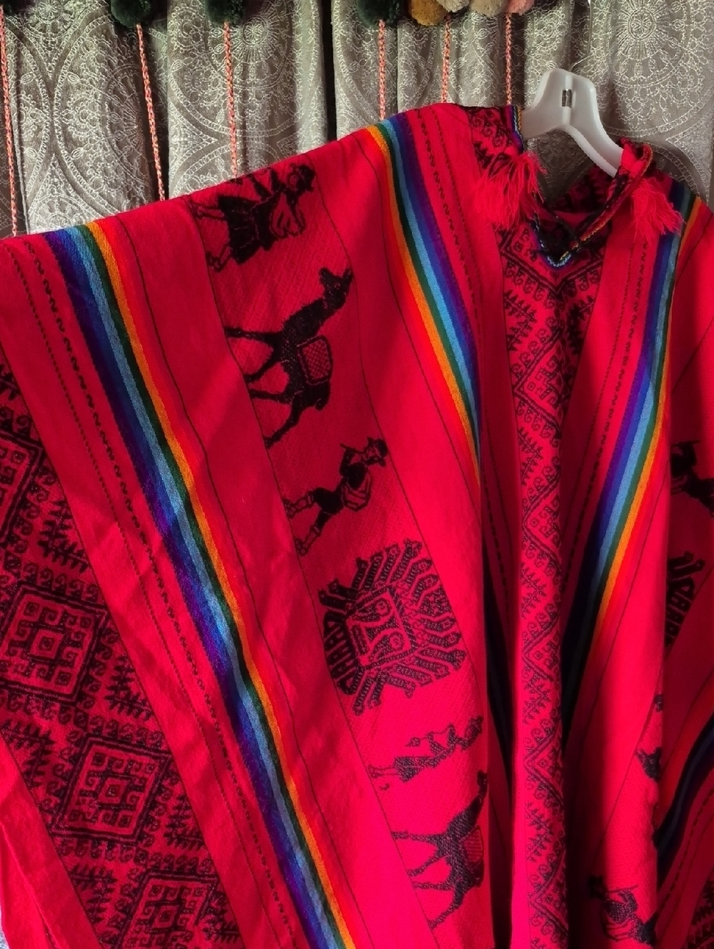 Colourful Poncho - Picture 2 of 4
